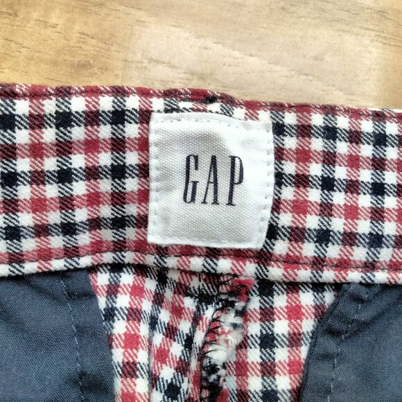 *NEW- GAP Golf Pants Sz 2 Petite - checkered/check gingham pattern ankle crop - Picture 4 of 9